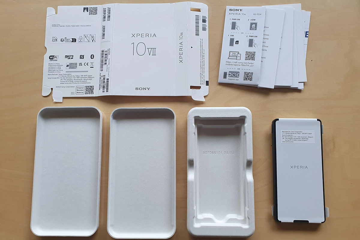 Cмартфон Sony Xperia 10 VII без зарядного устройства и кабеля