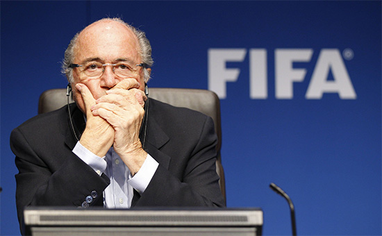 Президент ФИФА Йозеф Блаттер