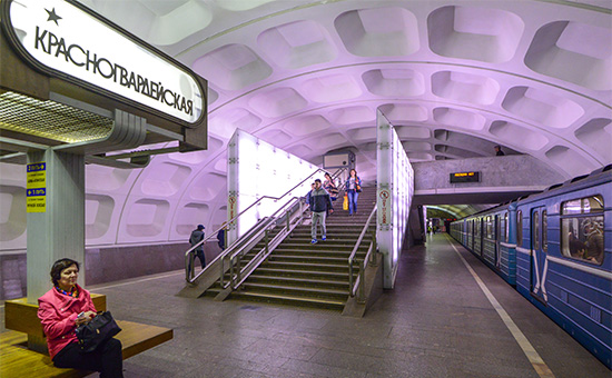 Станция метро&nbsp;&laquo;Красногвардейская&raquo;


