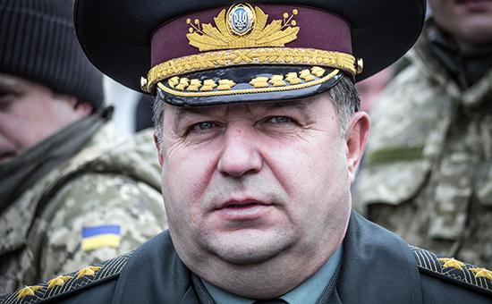 Министр обороны Украины Степан&nbsp;Полторак


