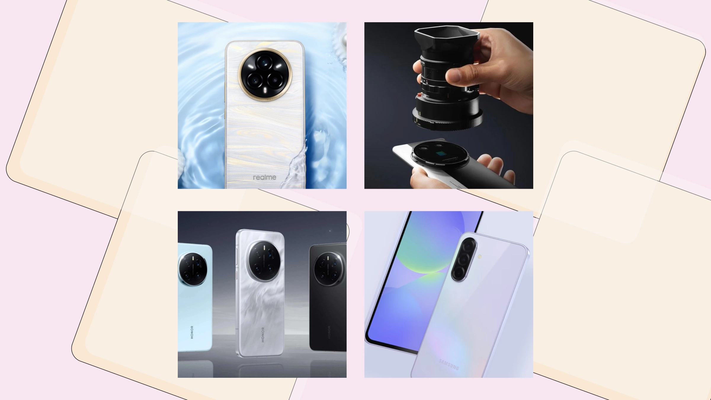 Realme; Honor, Samsung