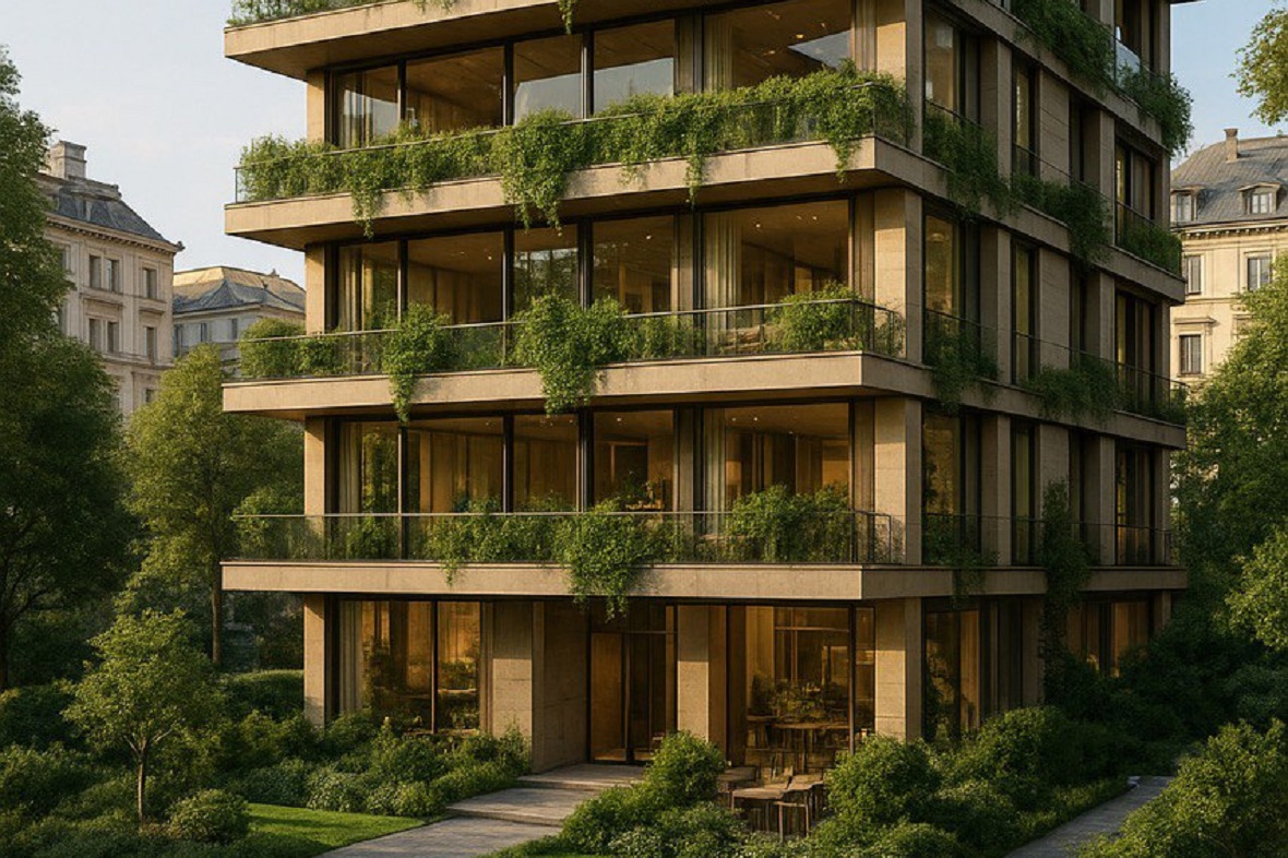 Фото: Иллюстрация сгенерирована ИИ на основе текста о том, на что обратить внимание при покупке элитного жилья на юге России