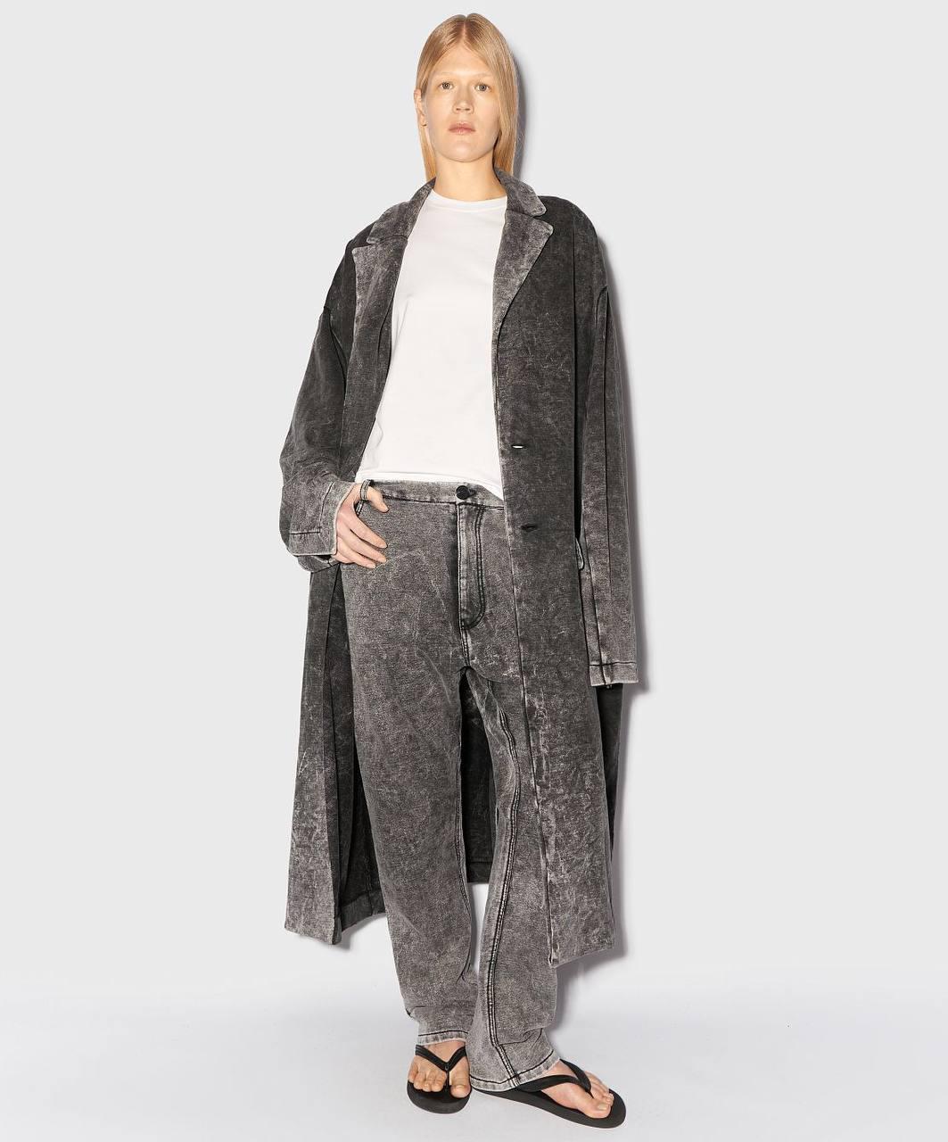 Джинсы из вареного футера, Ushatava