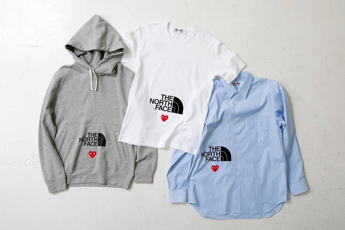 Коллаборация Comme des Gar&ccedil;ons Play X The North Face
