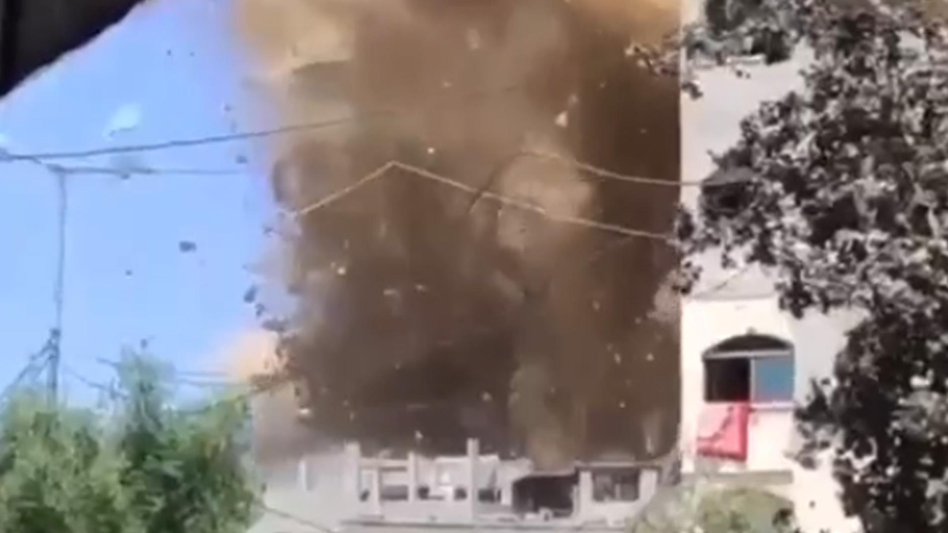 ХАМАС начал массированный обстрел Израиля из сектора Газа. Видео