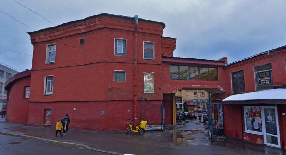 Здание&nbsp;фабрики&nbsp;&laquo;Ленсукно&raquo; на Промышленной улице