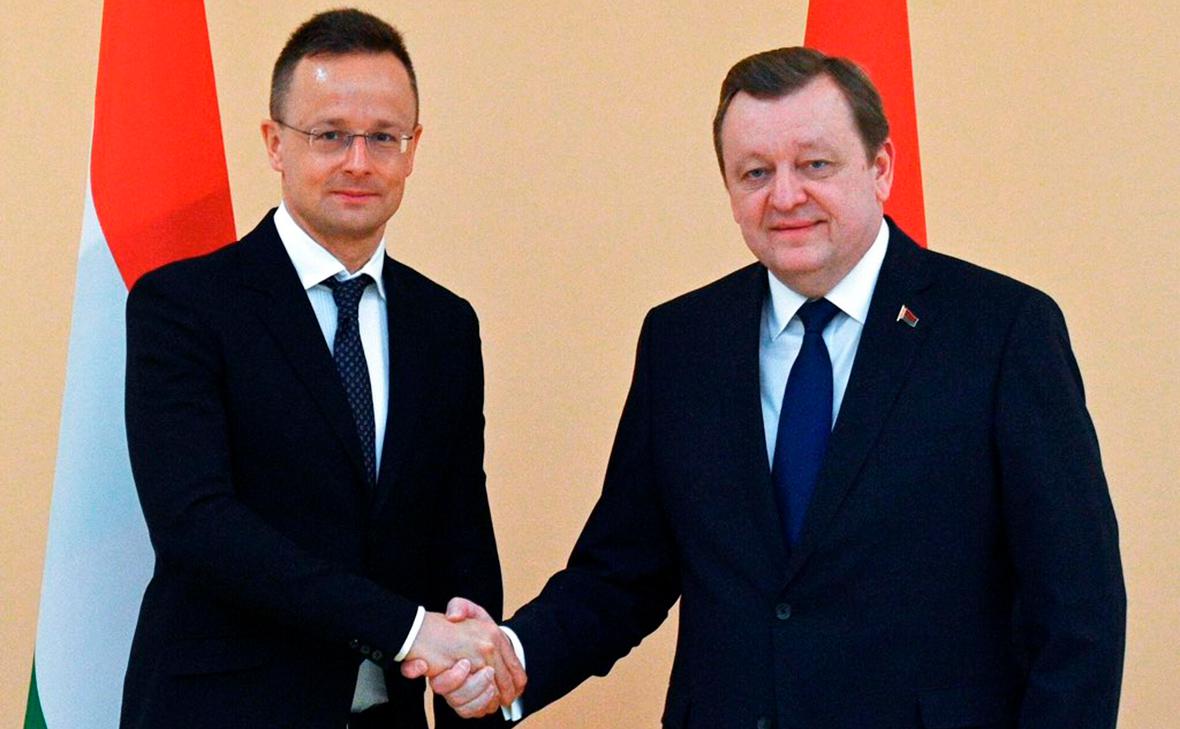 Главы МИД Венгрии и Белоруссии призвали начать переговоры по Украине