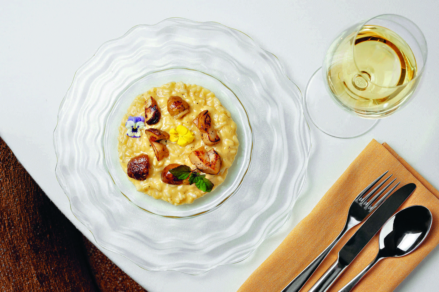 Ризотто с белыми грибами, Il Ristorante