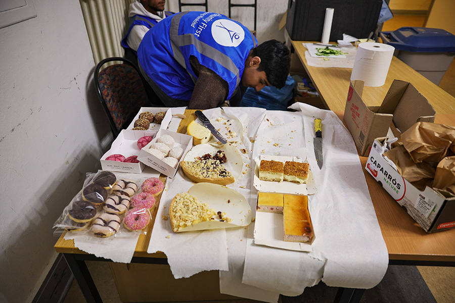 Пункт помощи районного управления Штеглиц-Целендорф в Берлине