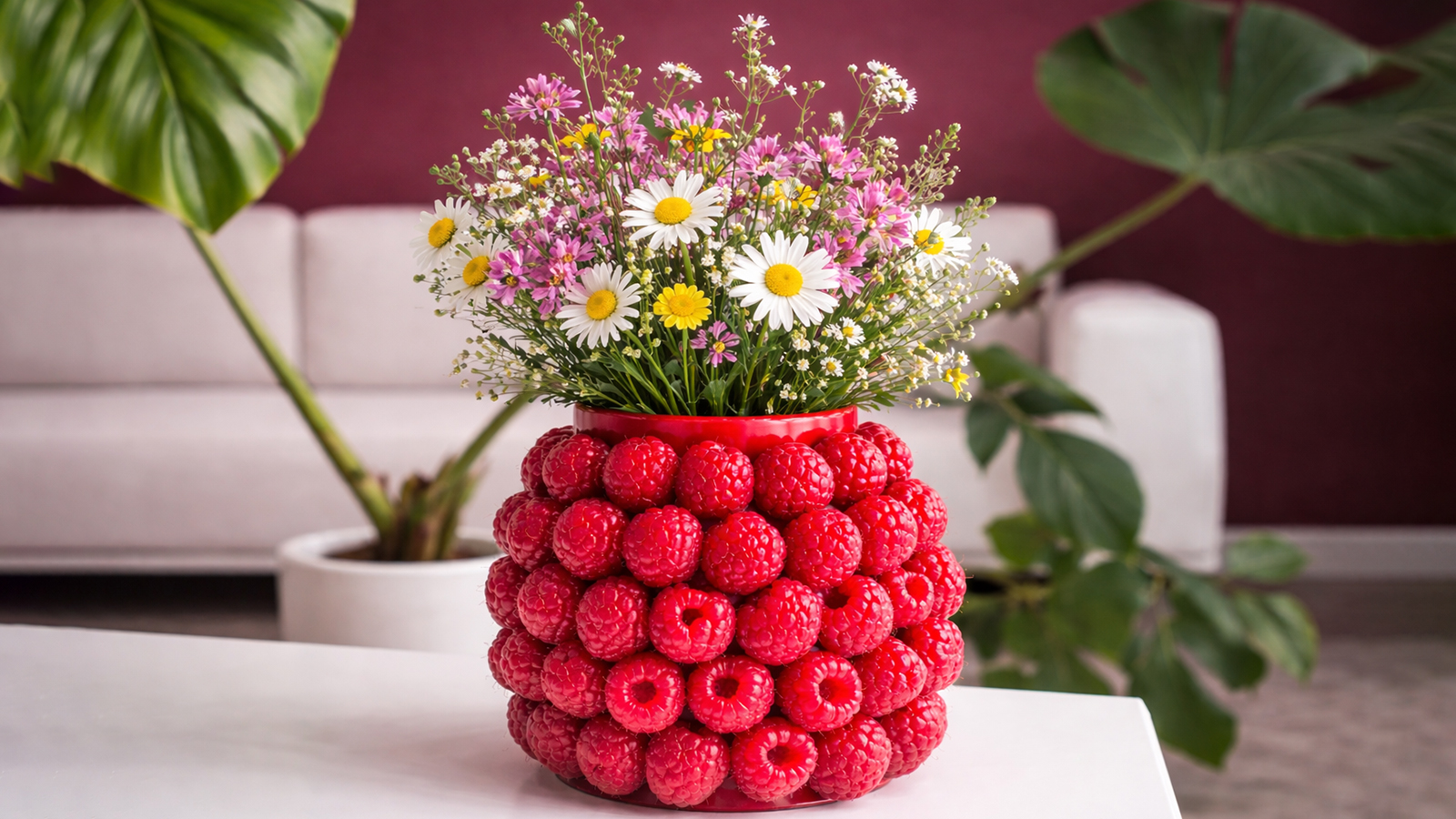 Ягодная ваза