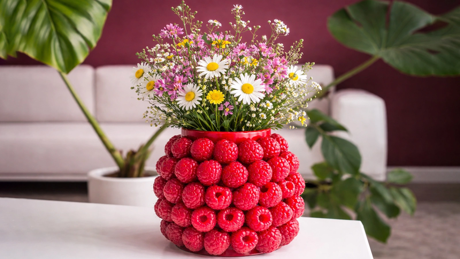 Ягодная ваза