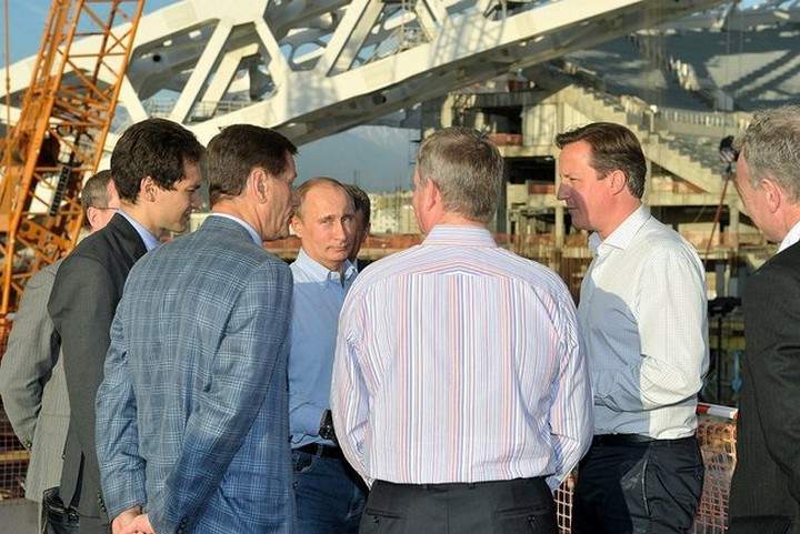 Встреча В.Путина и Д.Кэмерона в Сочи