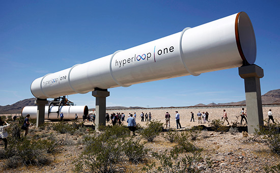 Строительство Hyperloop One


