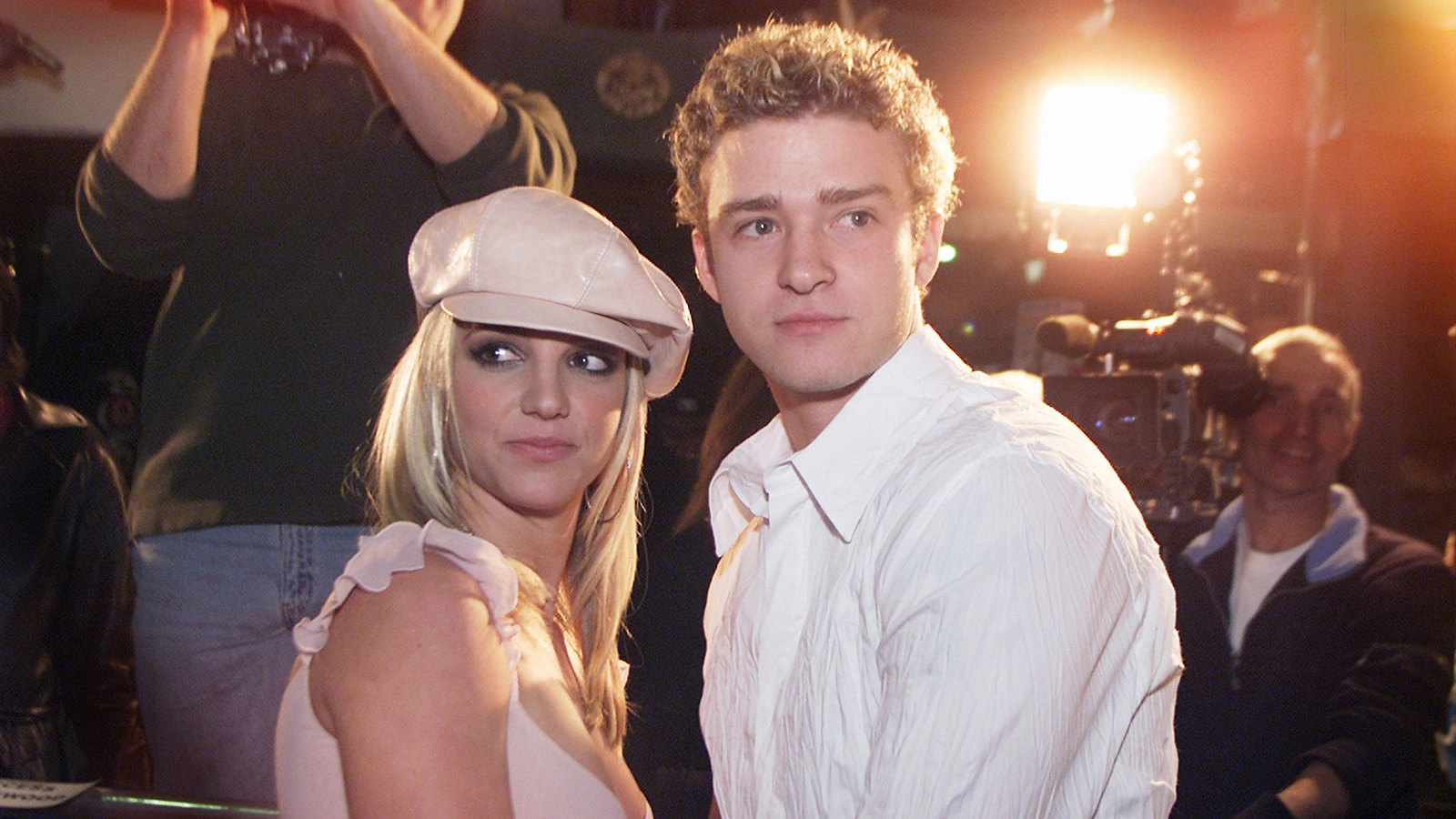 <p>Бритни Спирс и Джастин Тимберлейк. 2002 год</p>