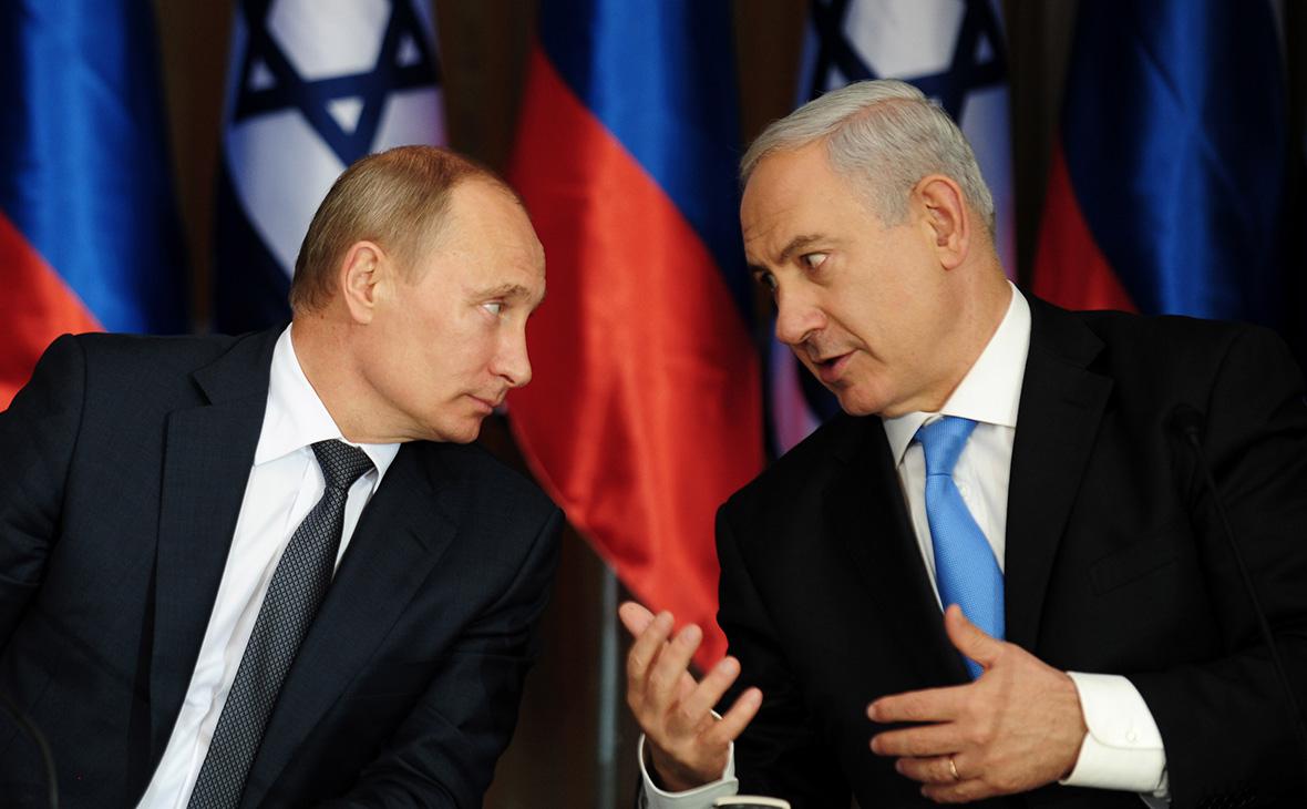 Владимир Путин и Биньямин Нетаньяху