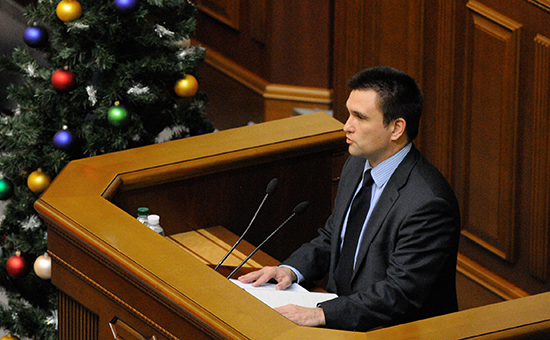 Министр иностранных дел Украины Павел Климкин






