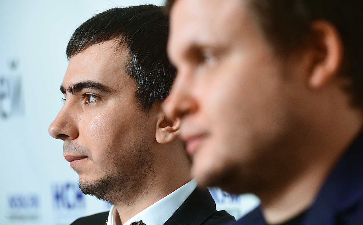 Слева направо: Владимир Кузнецов (Вован) и Алексей Столяров (Лексус)