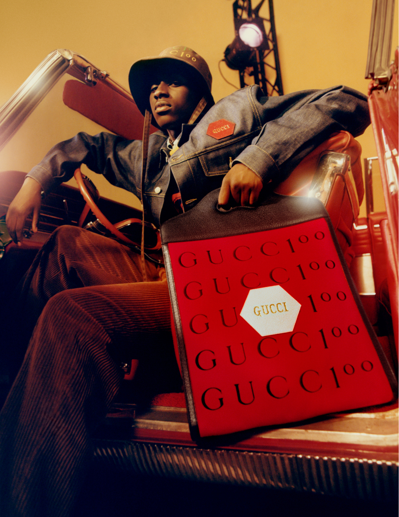 Рекламная кампания Gucci 100, снятая Джошуа Вудсом