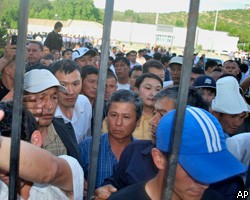 В столкновениях на юге Киргизии 10 человек получили огнестрельные ранения