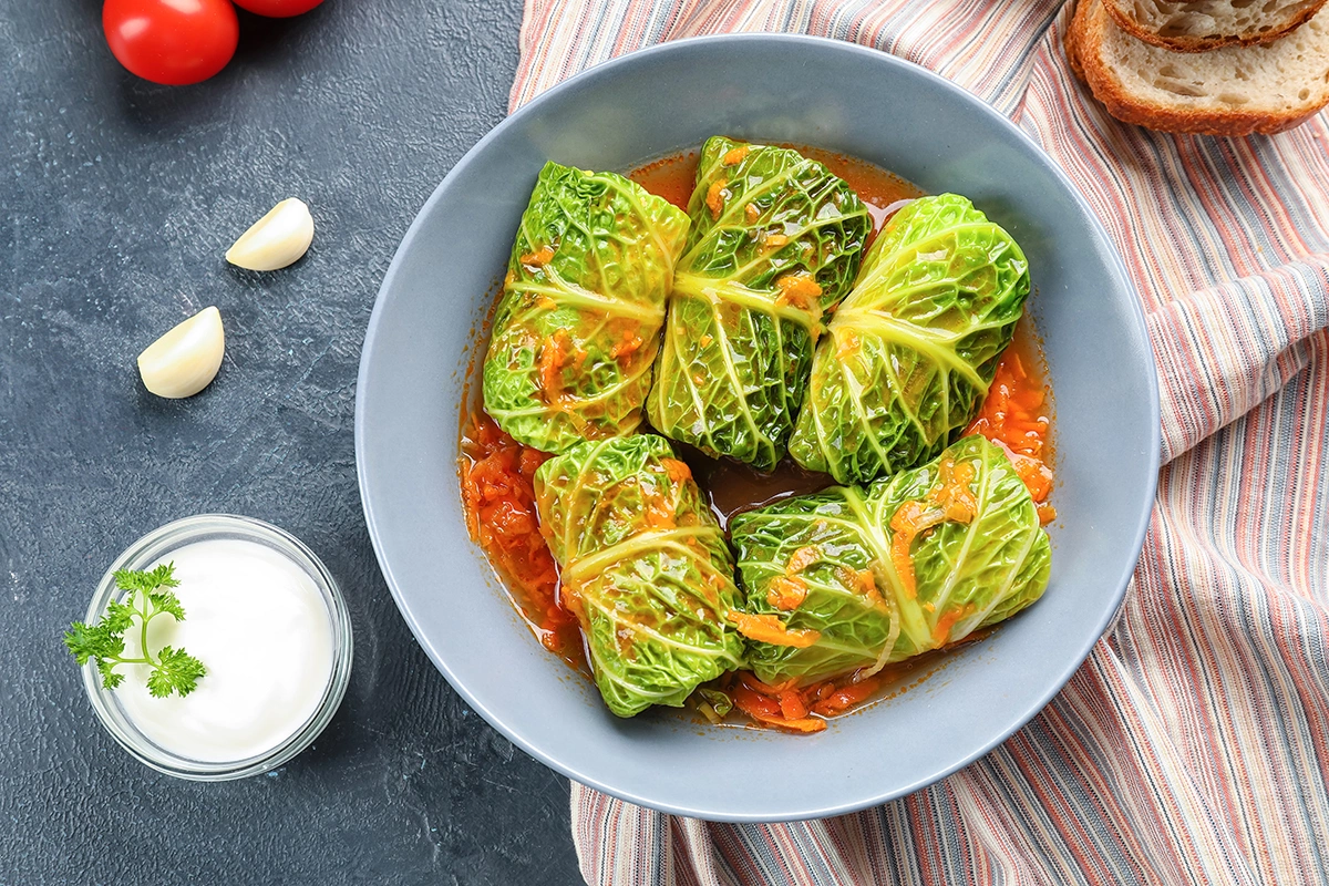 Голубцы в пекинской капусте