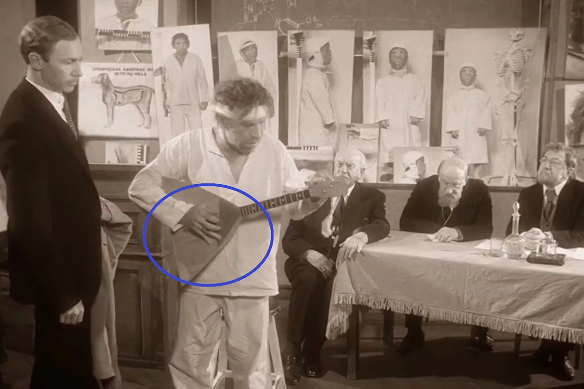 Кадр из фильма режиссера Владимира Бортко «Собачье сердце», 1988 год