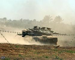 Израильские танки вторглись на палестинские территории