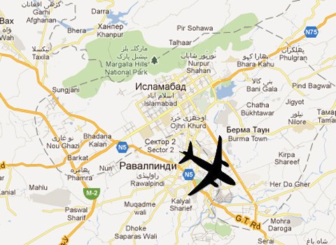 В Пакистане разбился пассажирский самолет 
