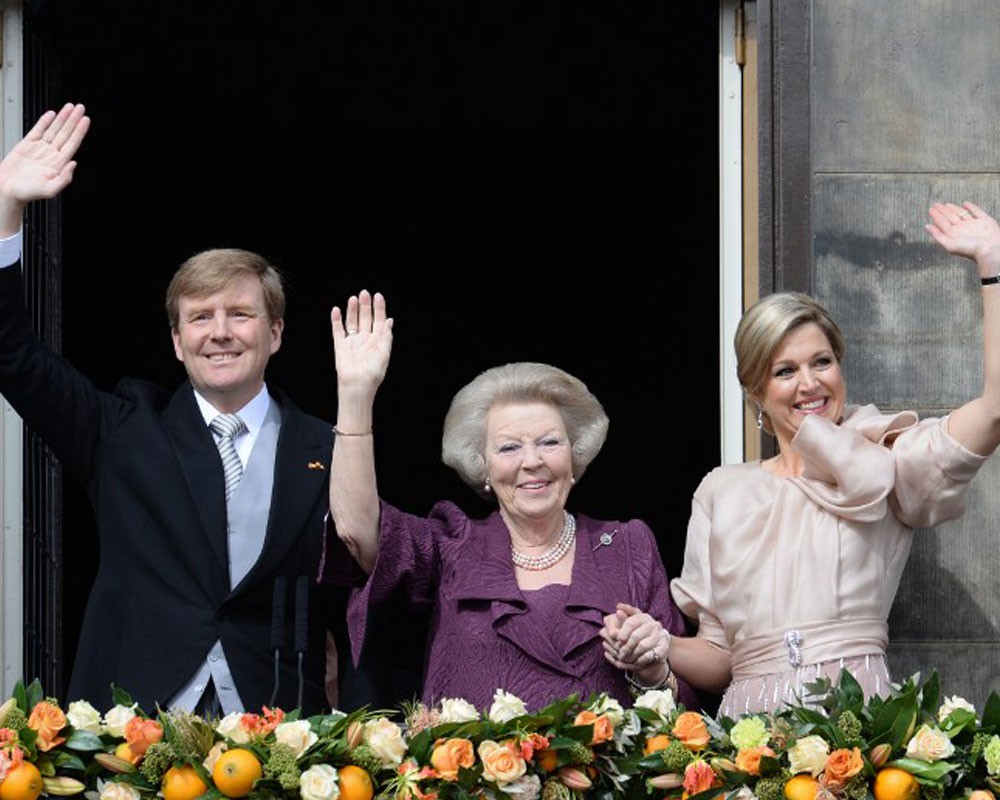 премьер нидерландов с женой