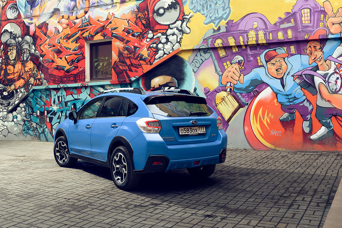 Там, где танки. Тест-драйв Subaru XV :: Autonews