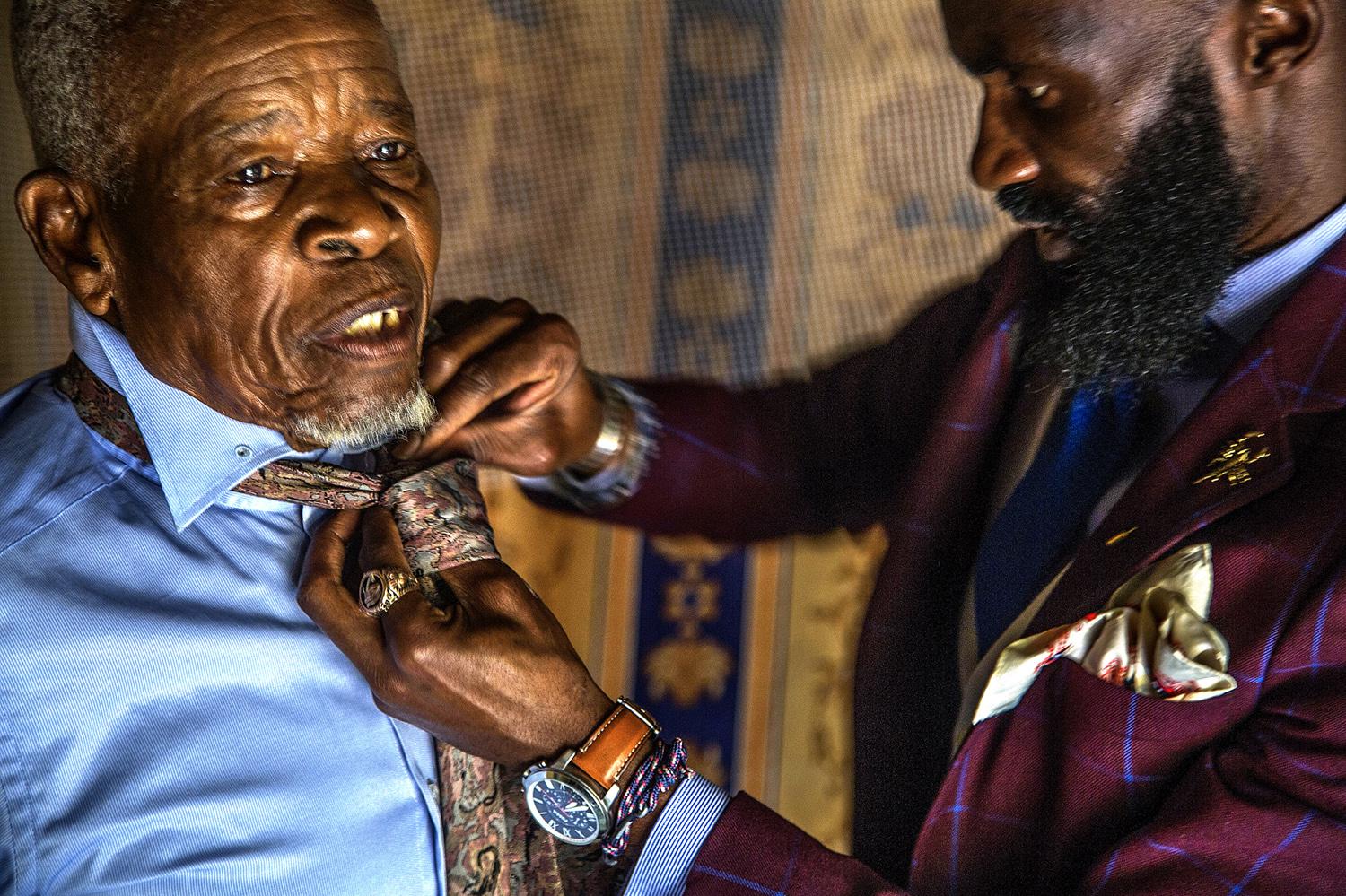 Бодуэн Муанда, фотография из серии &laquo;La SAPE&raquo;