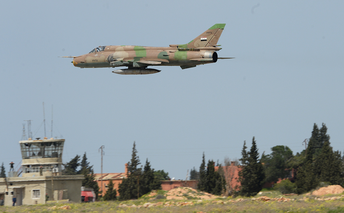 Истребитель Миг-21 сирийских военно-воздушных сил