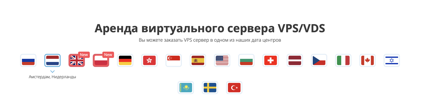 Топ провайдеров с VPS за рубежом и оплатой за рубли