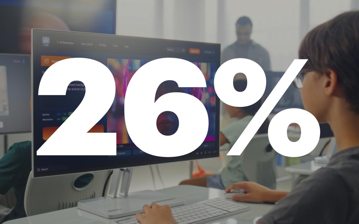 26% школьников используют нейросети для выполнения домашнего задания