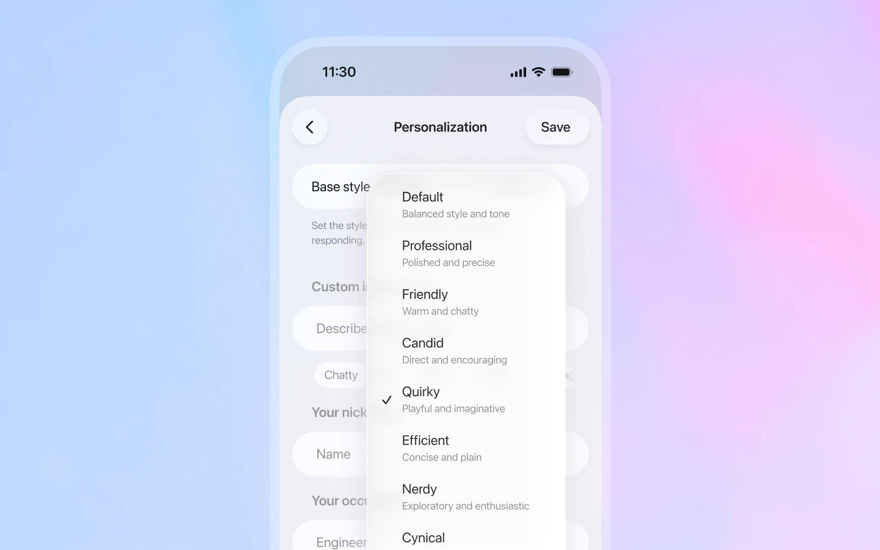 OpenAI выпустила GPT 5.1: нейросеть с настраиваемой «личностью»
