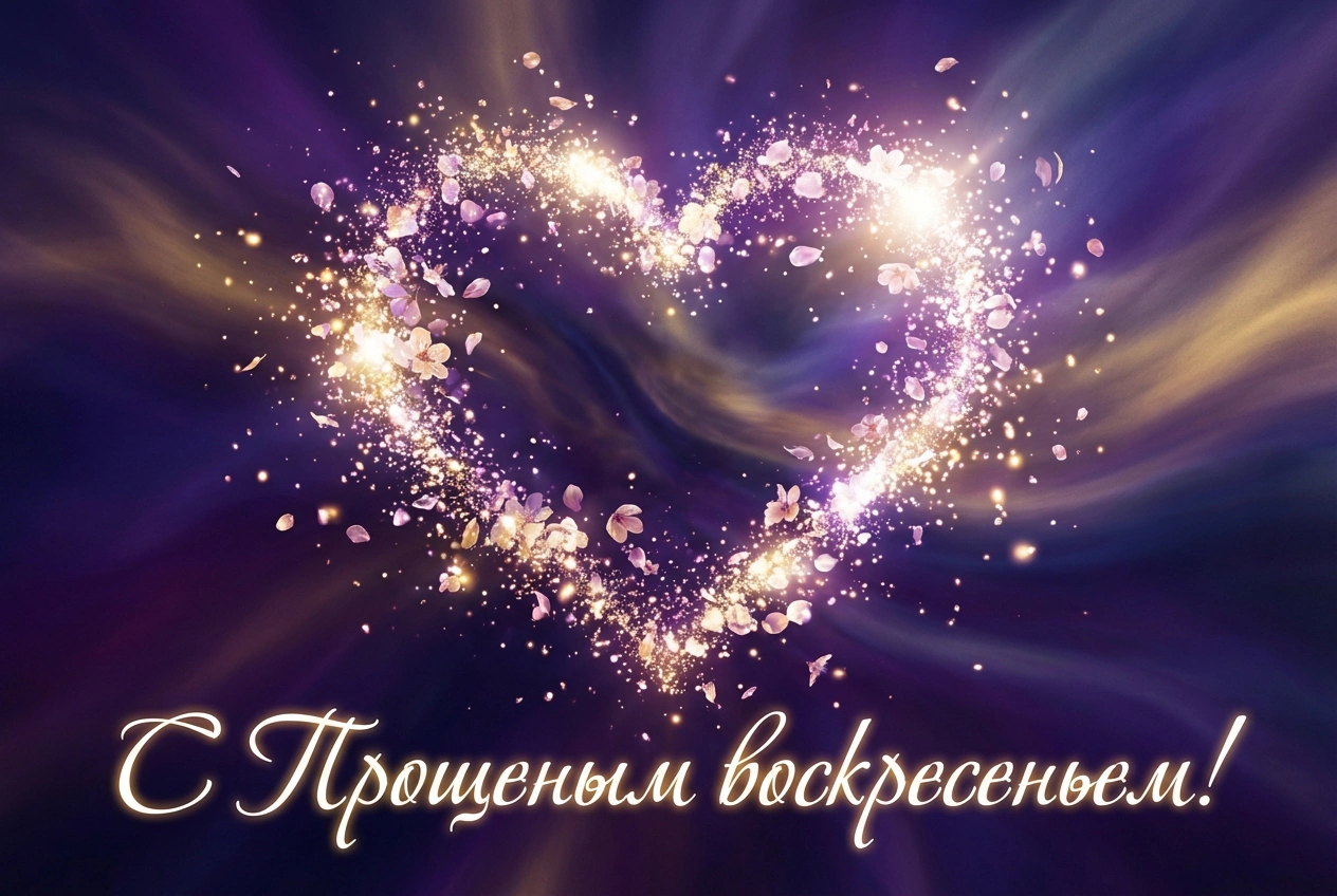 Открытки с Прощеным воскресеньем в 2026 году. Старинные и трогательные