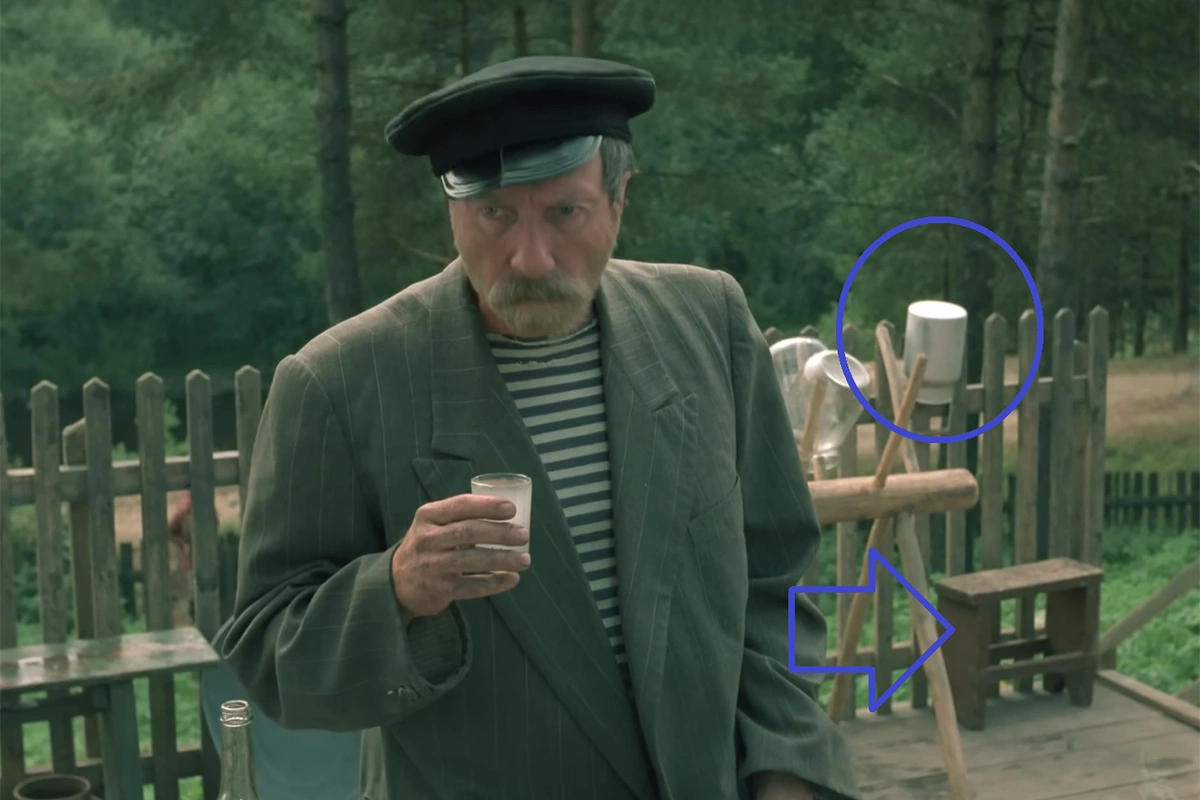 Кадр из фильма «Любовь и голуби» (1984), режиссер Владимир Меньшов