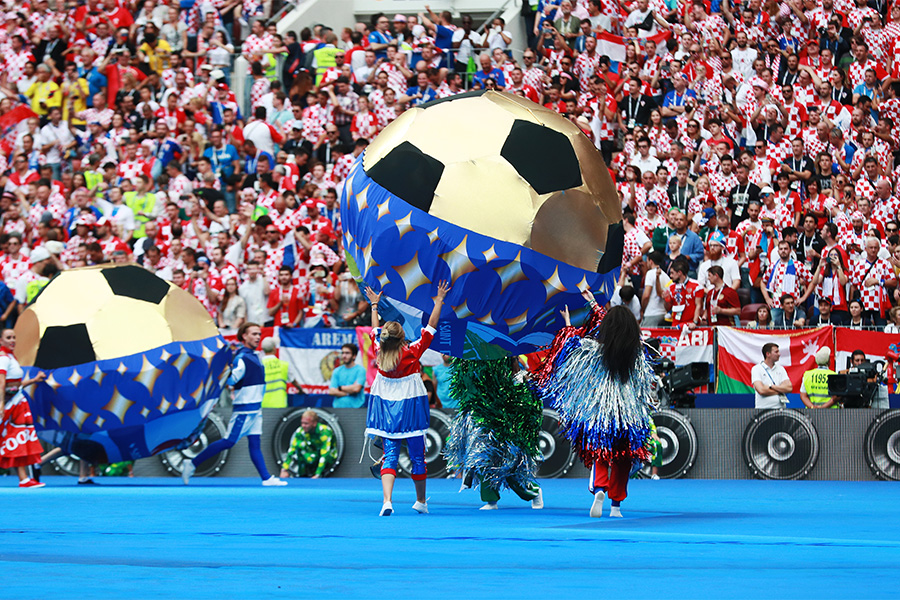 Церемония закрытия чемпионата мира по футболу в России. Фоторепортаж