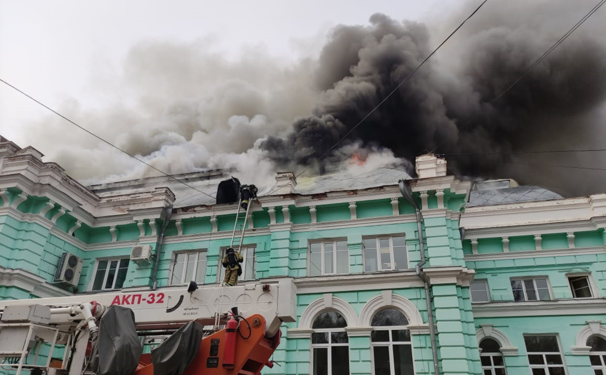 МЧС выявило нарушения в горевшем кардиоцентре в Благовещенске