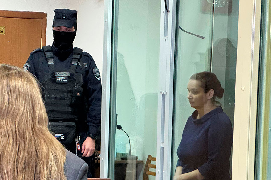 Оглашение приговора Элине Сушкевич в Московском областном суде, 11 августа 2025 года