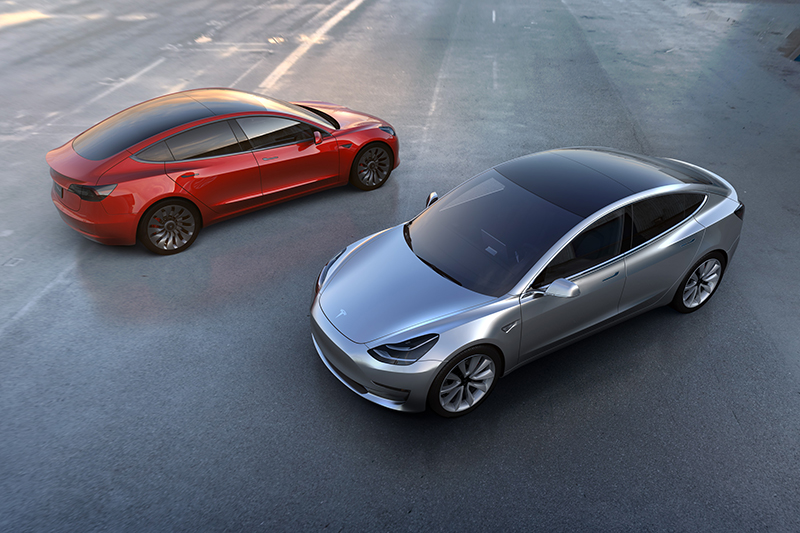 Новый бюджетный электромобиль Tesla Model 3