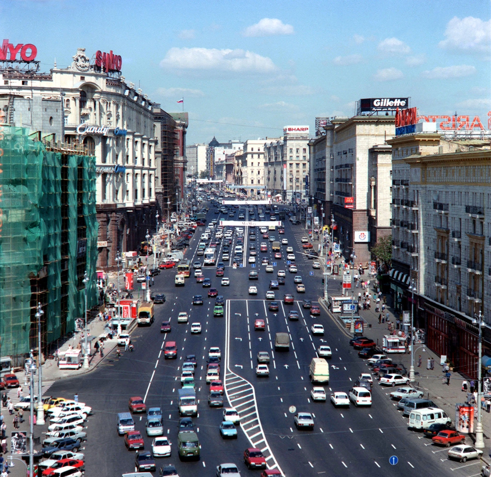 Тверская улица в Москве, 1997 год