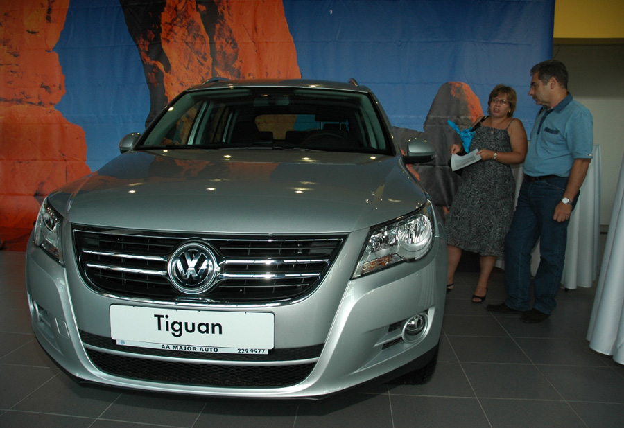 Презентация Volkswagen Tiguan в Major City