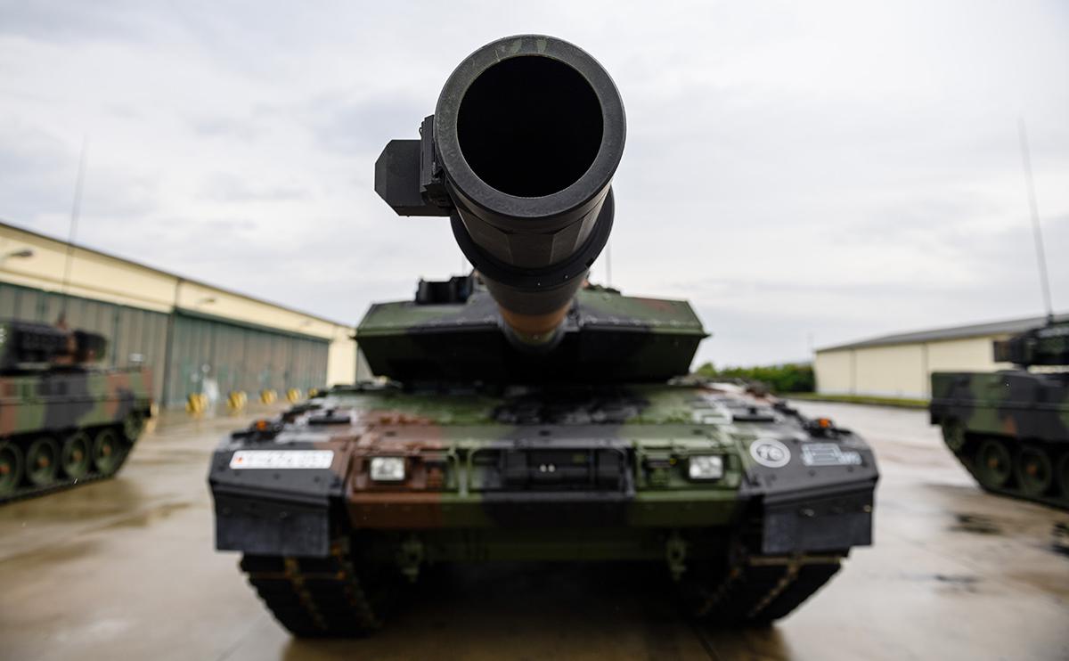 Spiegel узнал о прибытии немецких танков Leopard на Украину