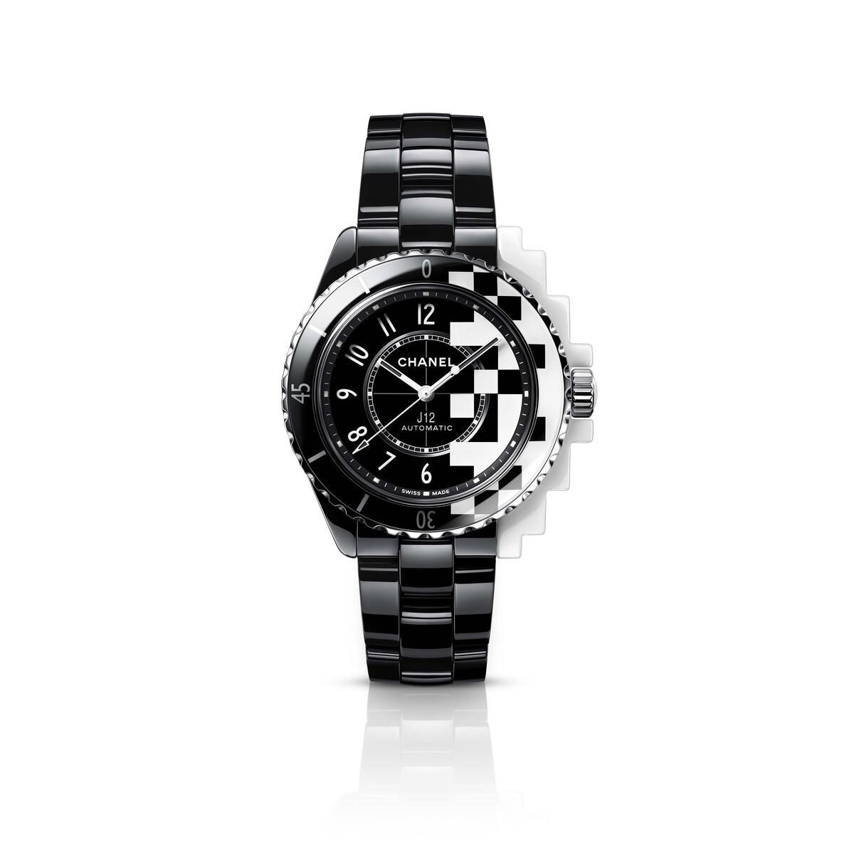 Часы&nbsp; J12 Cybernetic, капсульная коллекция Interstellar, Chanel