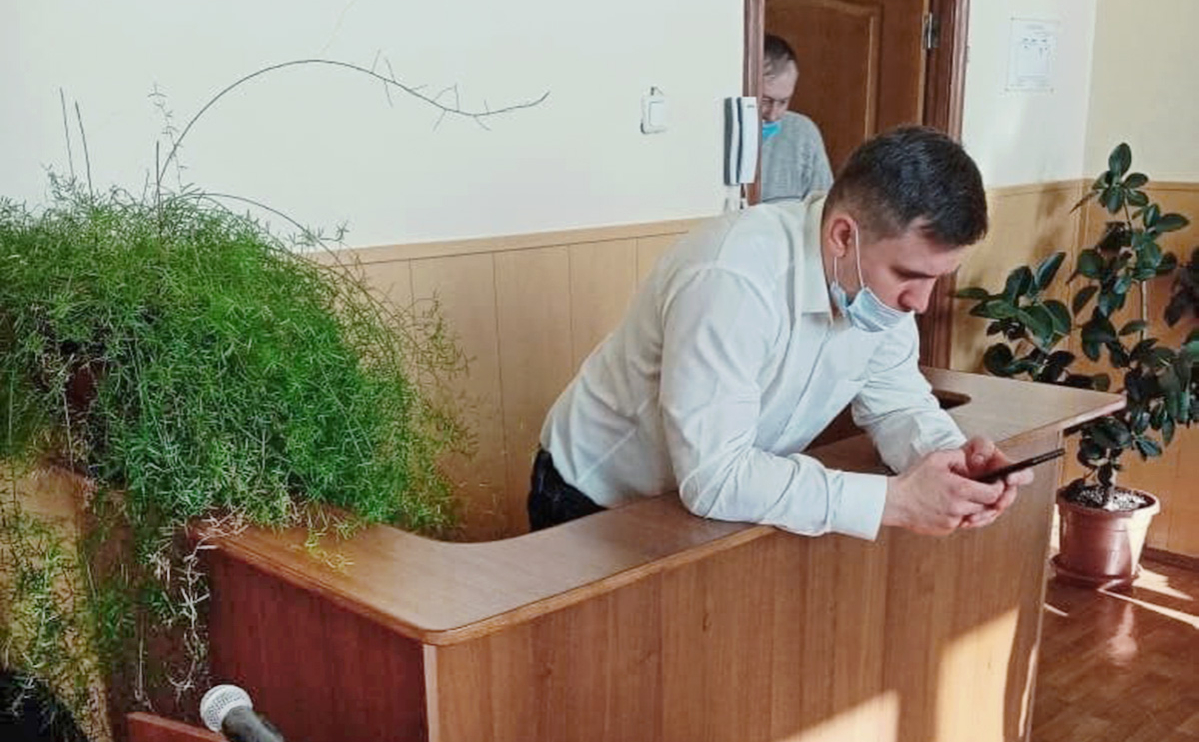 Николай Бондаренко&nbsp;во Фрунзенском районном суде города Саратова