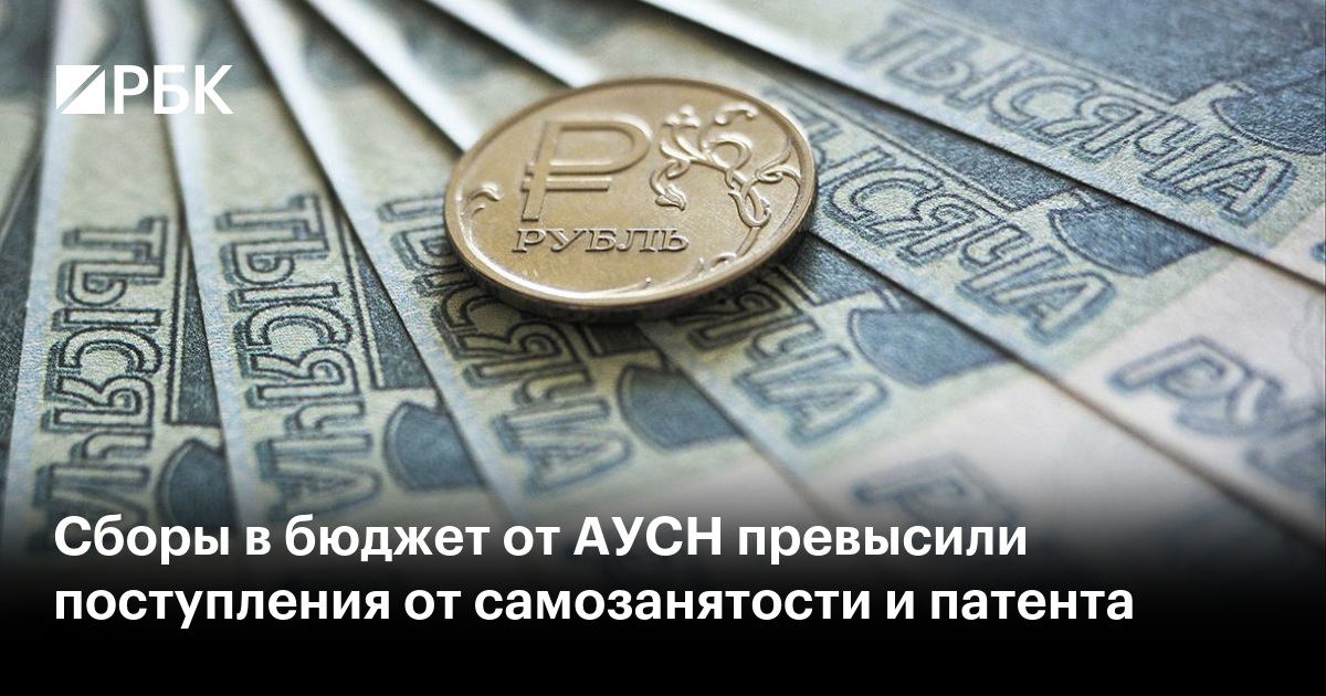Сборы в бюджет от АУСН превысили поступления от самозанятости и патента