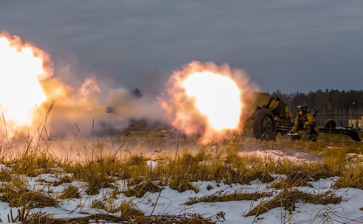 Минобороны сообщило об ударах по украинским военным около границы России —  РБК