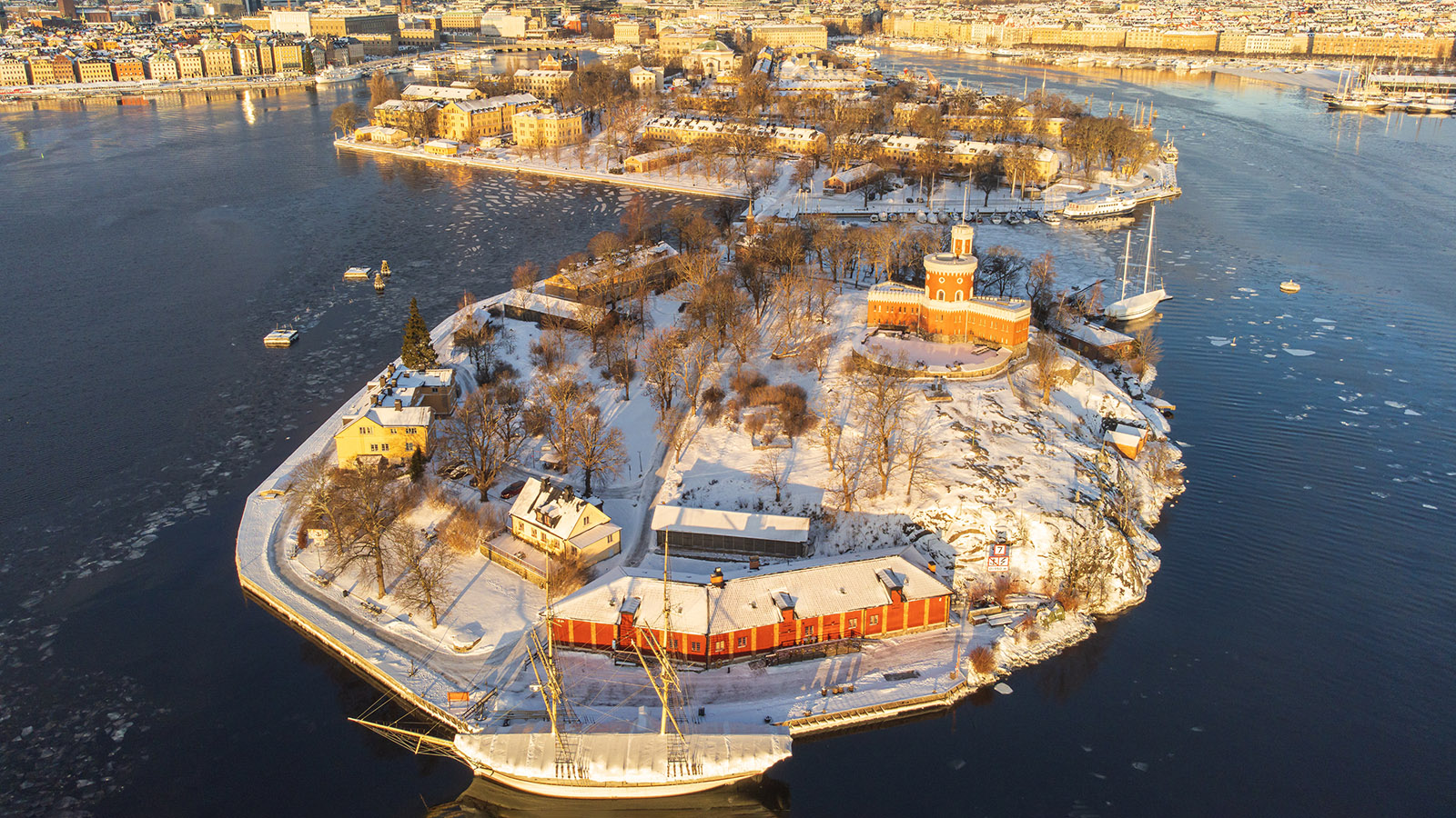 Остров Кастельхольмен, Швеция