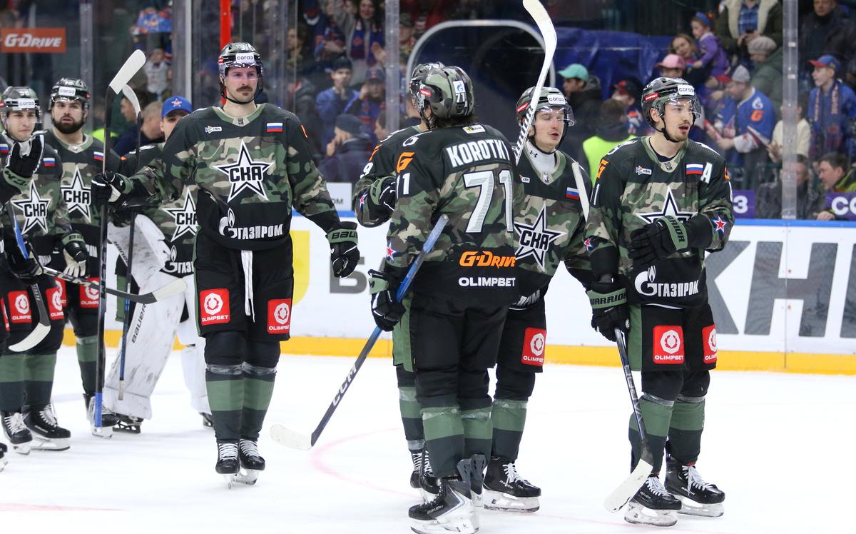 СКА вышел в плей-офф КХЛ