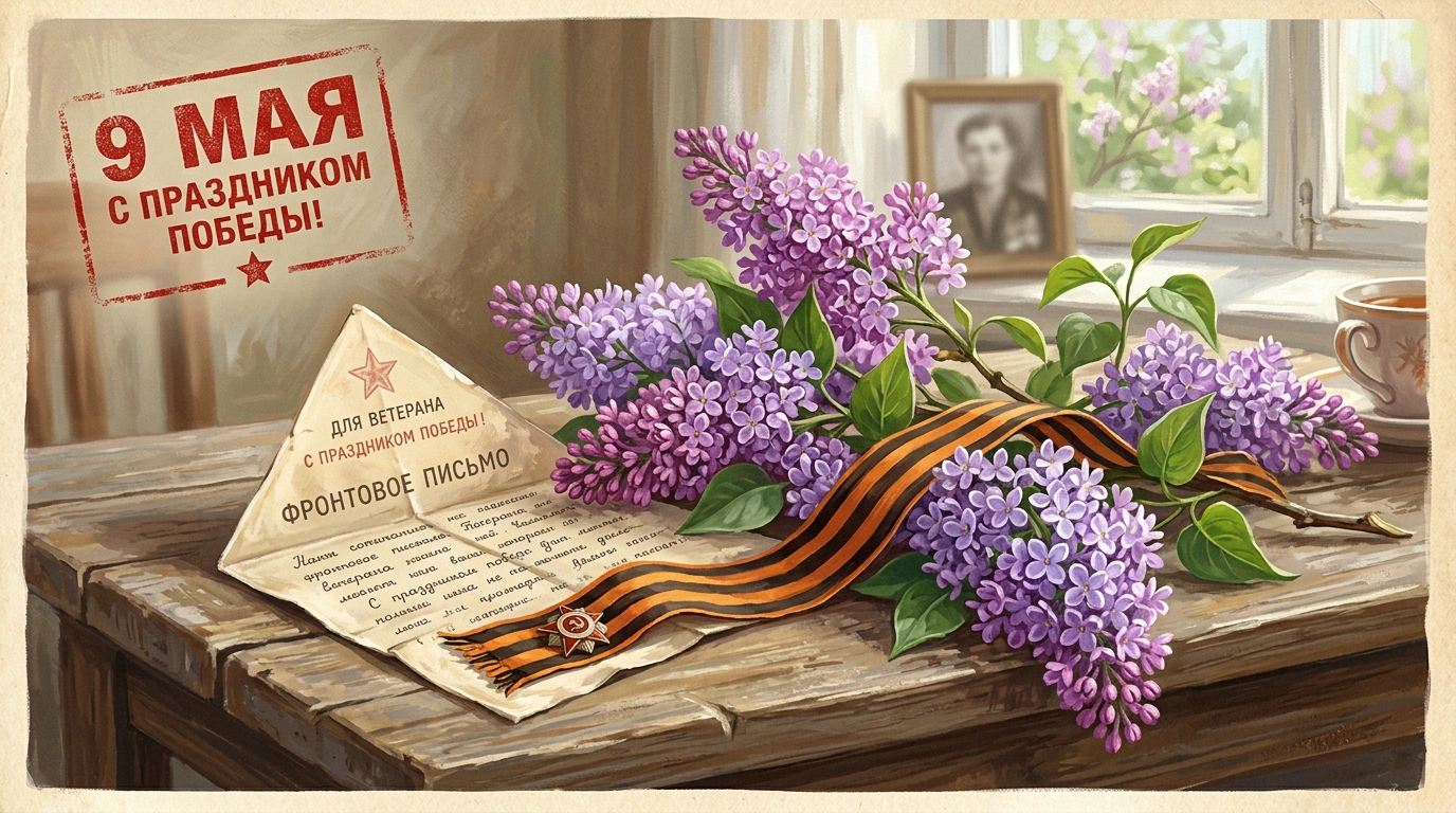 40 праздничных открыток к 9 Мая. Скачайте и отправьте